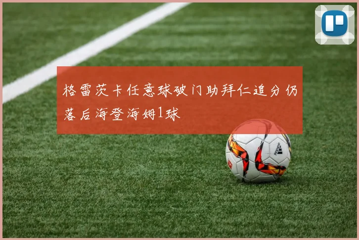 格雷茨卡任意球破门助拜仁追分仍落后海登海姆1球